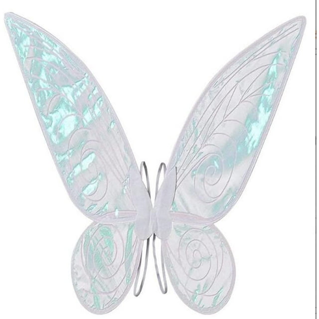Fairy Wings Dress Up Sparkling Sheer Wings Butterfly Fairy Halloween ...