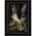 thumbnail image 1 of Fairy and Griffon 20x24 Black Ornate Wood Framed Canvas Art by Moreau, Gustave, 1 of 2