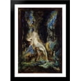 thumbnail image 1 of Fairy and Griffon 28x40 Large Black Wood Framed Print Art by Gustave Moreau, 1 of 2