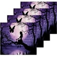 thumbnail image 1 of Fairy of The Moon Washcloths, Soft and Absorbent Cotton Towel, 4 Pack 12 X 12 Inches Premium Quick Dry Face Towel Wash cloth, 1 of 7