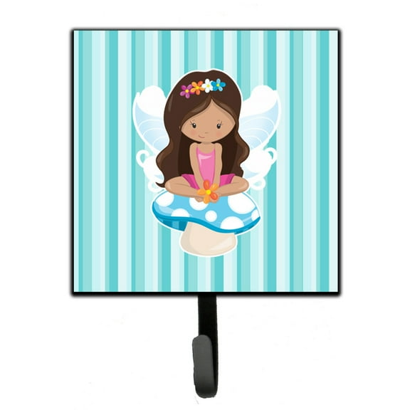Fairy on Mushroom Leash or Key Holder