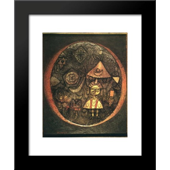 Fairy tale of the Dwarf 20x24 Framed Art Print by Paul Klee