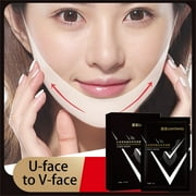 FairyFace V Line Lifting Mask,Double Chin Reducer, Lifting Hydrogel Collagen Mask with Aloe Vera and Seaweed, Hydrating and Anti-aging, Creating a V-shaped Face Full of Vitality