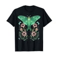thumbnail image 1 of Fairycore Goth Luna Moth Butterfly T-Shirt for Men Women Cotton Summer Tops Fashion Casual Short Sleeves, 1 of 2