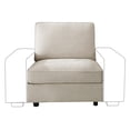 thumbnail image 1 of Fairyland Modern Sectional Sofa, Modular Storage Sofa Couch with Free Splicing for All Space, Beige (Seat Part), 1 of 8