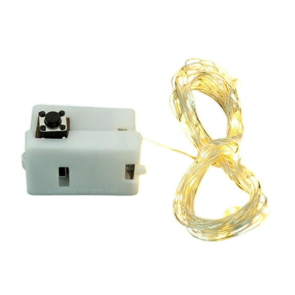 Fairys Lights,Led Fairys String Lights, Coppers Wire Fireflys Starry String Light for DIYS Wedding Party Bouquet Supply