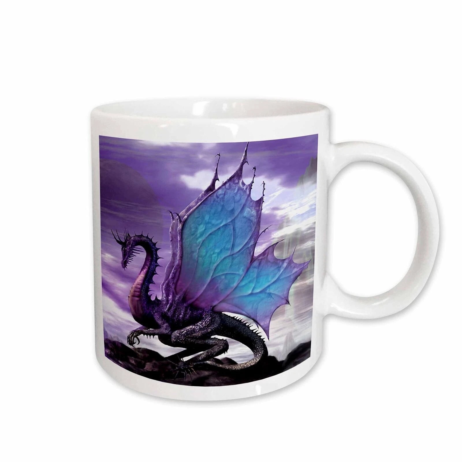 Fairytale Dragon Mug – Fantasy Coffee Cup for Dragon and Magic Lovers ...