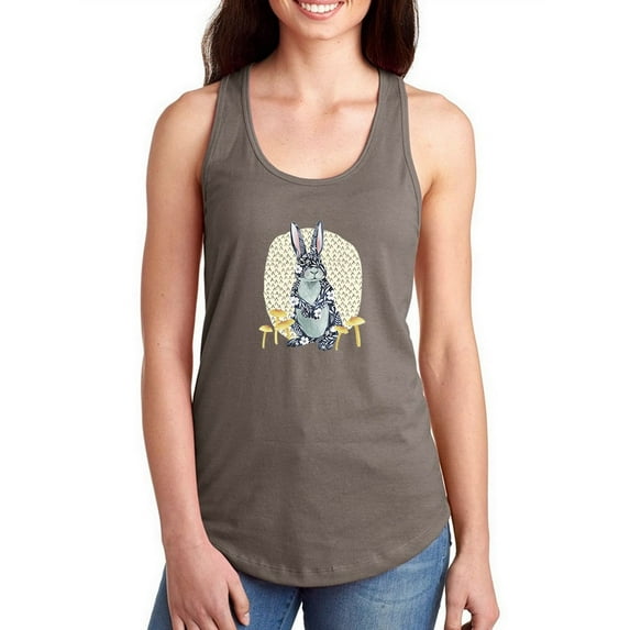 Fairytale Hare Racerback Tank Women -Grace Popp Designs, Female Medium