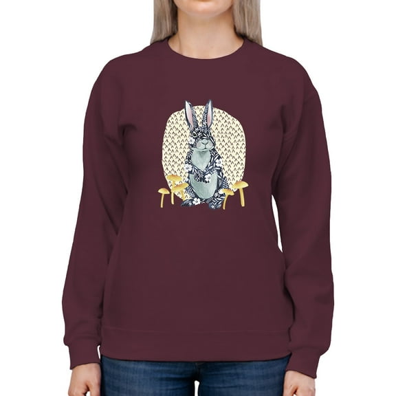 Fairytale Hare Sweatshirt Women -Grace Popp Designs, Female XX-Large