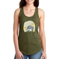 thumbnail image 1 of Fairytale Hedgehog Racerback Tank Women -Grace Popp Designs, Female Small, 1 of 4