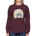 thumbnail image 1 of Fairytale Hedgehog Sweatshirt Women -Grace Popp Designs, Female XX-Large, 1 of 4