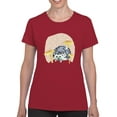 thumbnail image 1 of Fairytale Hedgehog T-Shirt Women -Grace Popp Designs, Female x-Large, 1 of 4