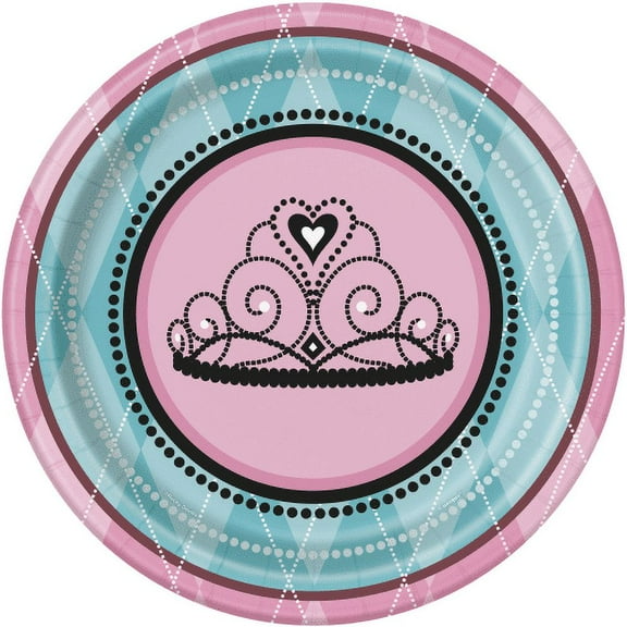Fairytale Princess 9 Inch Lunch/Dinner Plates (8 ct)