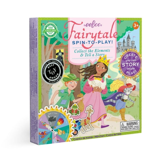 eeBoo Fairytale Spin to Play Game Ages 3+