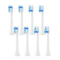 Fairywill P11 Electric Toothbrush Replacement Brush Heads Black White