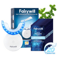 thumbnail image 1 of Fairywill Portable Teeth Whitening Kit, LED Blue Light and 28 White Strips for Sensitive Teeth, Rechargeable Teeth Whitener Case, 1 of 10