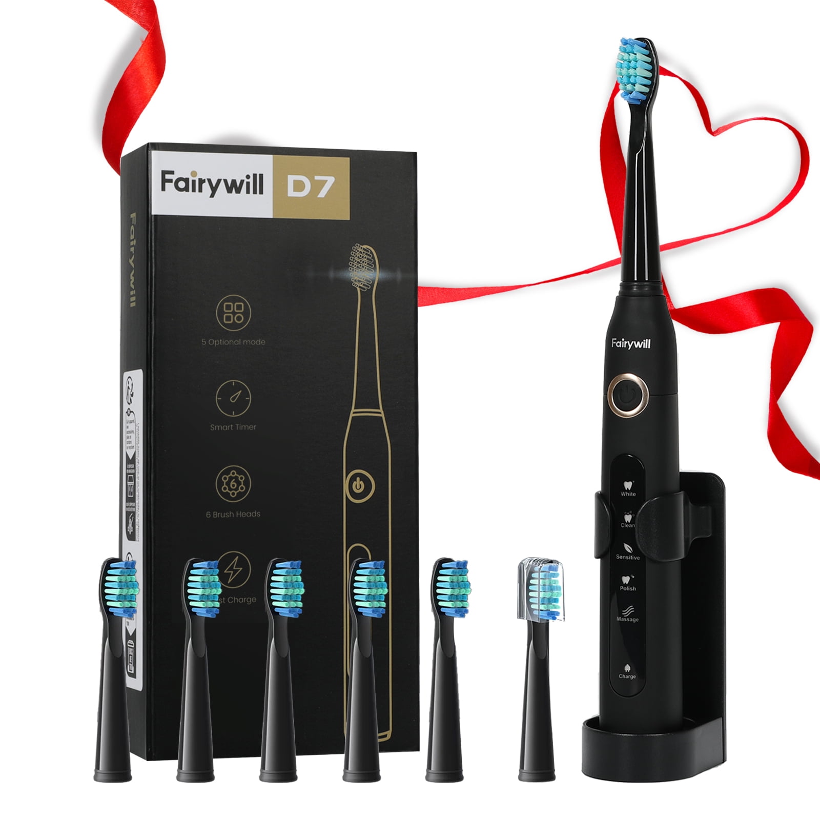 Fairywill Sonic Electric Toothbrush,Power Toothbru