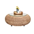 thumbnail image 1 of Faisi Rattan Coffee Table, 1 of 5