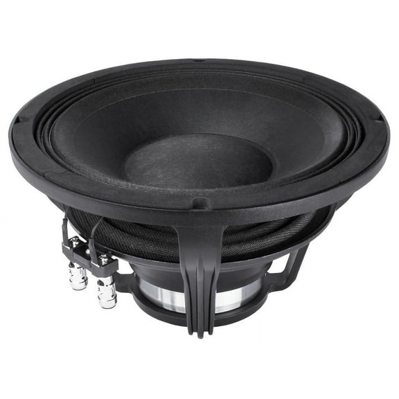 Faital Pro 10FH500-8 10-inch Midbass Speaker 8-Ohms with 3-in Voice Coil 500 Watt Rms 1000 Watt Max Power Capacity Triple Roll Surround Neodymium Magnet