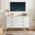thumbnail image 1 of Faitaliicy 1PCS 6/7 Drawer Dresser For Bedroom Modern Wood Chest Of Drawers Storage Dresser Cabinet Organizer Unit With Deep Drawers Wide Dresser TV Stand For Living Room Hallway, 1 of 7
