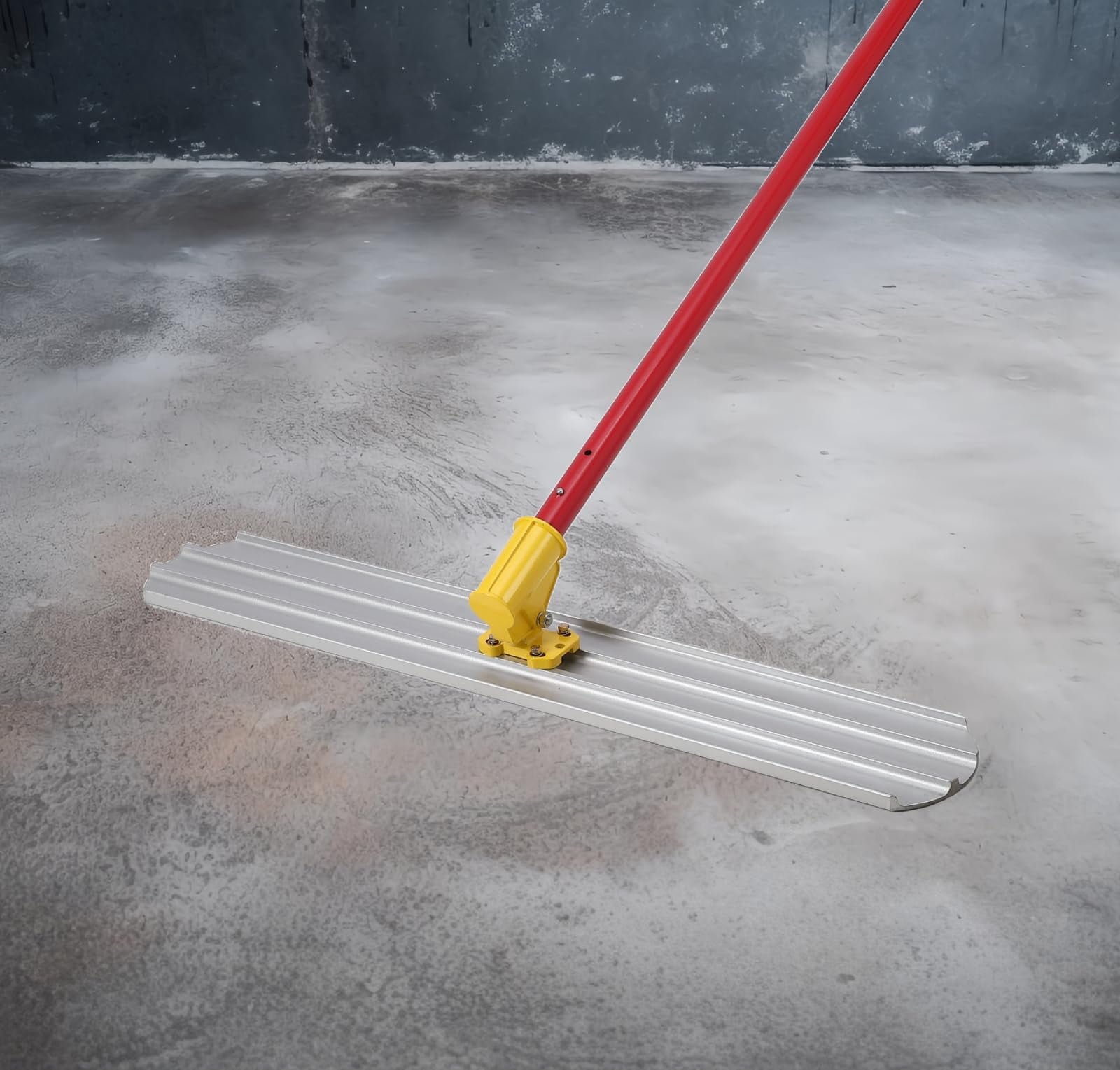 Faitaliicy 48x8" Concrete Kit Float Round End Concrete Float Concrete ...
