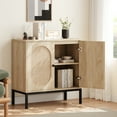 thumbnail image 1 of Faitaliicy Buffetwith Storage,ConsoleStoragewith RattanSideboardAccentSideboard for Hallway, Entry, Living, 1 of 8