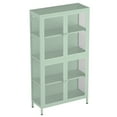 thumbnail image 1 of Faitaliicy Display Cabinet with Glass Doors, 4-Tier Storage Shelves,  Case Display Cabinet for Collectibles, Display Case Cabinet  (31.5”W x 12.6”D x 59”H), 1 of 9