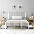 thumbnail image 1 of Faitaliicy Platform Bed Frame with 4 Storage Drawers Platform Bed Frame Easy Assembly, No Box Spring Needed, All-Metal Support, Headboard & Footboard, 1 of 8