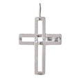 thumbnail image 1 of Faith 925 Sterling Silver European Cross Charm Pendant | 44x26x0.5mm |, 1 of 3