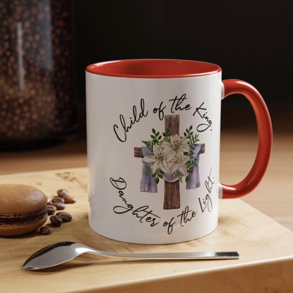 Faith-Based Coffee Mug d1aughters of the LighH1Ristian Gift