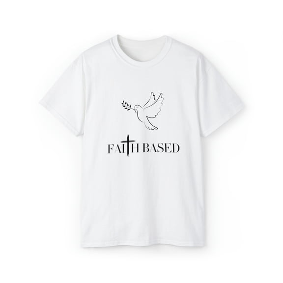 Faith Based Dove Melanin Womens Graphic Tee