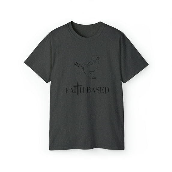 Faith Based Dove Melanin Womens Graphic Tee
