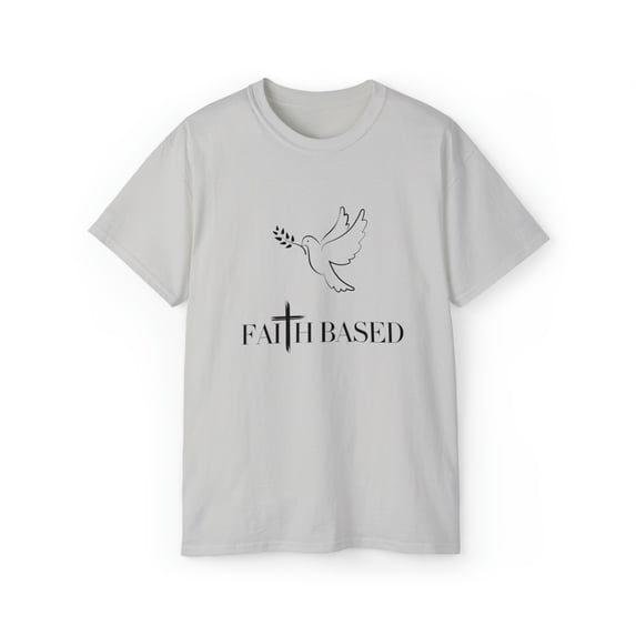 Faith Based Dove Melanin Womens Graphic Tee