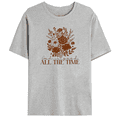 thumbnail image 1 of Faith-Based "God is Good All the Time" T-Shirt with Floral Design, S-4XL, 1 of 5