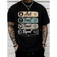 thumbnail image 1 of Faith Based Inspirational T-Shirt for Men – Ask, Trust, Thank, Repeat Christian Graphic Tee, 1 of 5