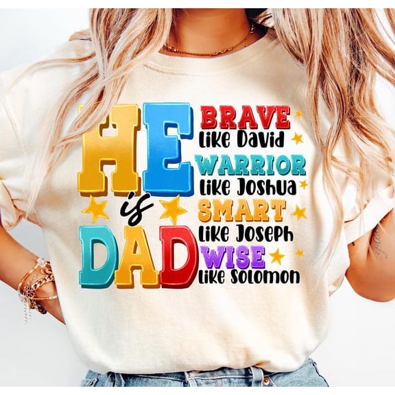 Faith-Based Papa Tee – God Says Papa Is Strong Shirt with Christian Message, Bible Quote for Father’s Day