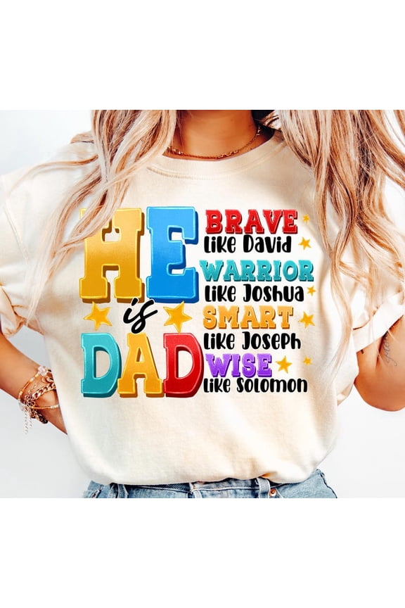 Faith-Based Papa Tee – God Says Papa Is Strong Shirt with Christian Message, Bible Quote for Father’s Day