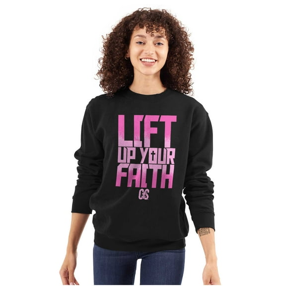 Faith Blessed Holy Spirit Jesus Sweatshirt for Men or Women Brisco Brands S