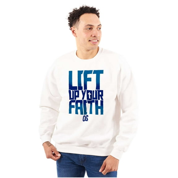 Faith Blessed Holy Spirit Jesus Unisex Plus Fleece Graphic Sweatshirt Brisco Brands 3X