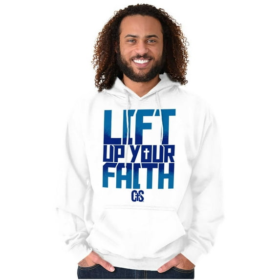 Faith Blessed Holy Spirit Jesus Unisex Plus Fleece Graphic Hoodie Brisco Brands 5X