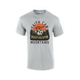 thumbnail image 1 of Faith Can Move Mountains Scenic View Mens Christian Short Sleeve T-shirt Graphic Tee Graphic Tee-Sports Grey-large, 1 of 4