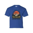 thumbnail image 1 of Faith Can Move Mountains Youth Kids Christian T-shirt Graphic Tee Graphic Tee-Royal-medium, 1 of 4
