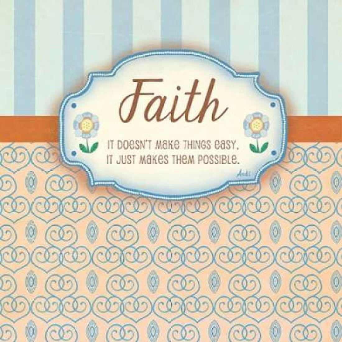 Faith Canvas Art - Andi Metz (24 x 24)