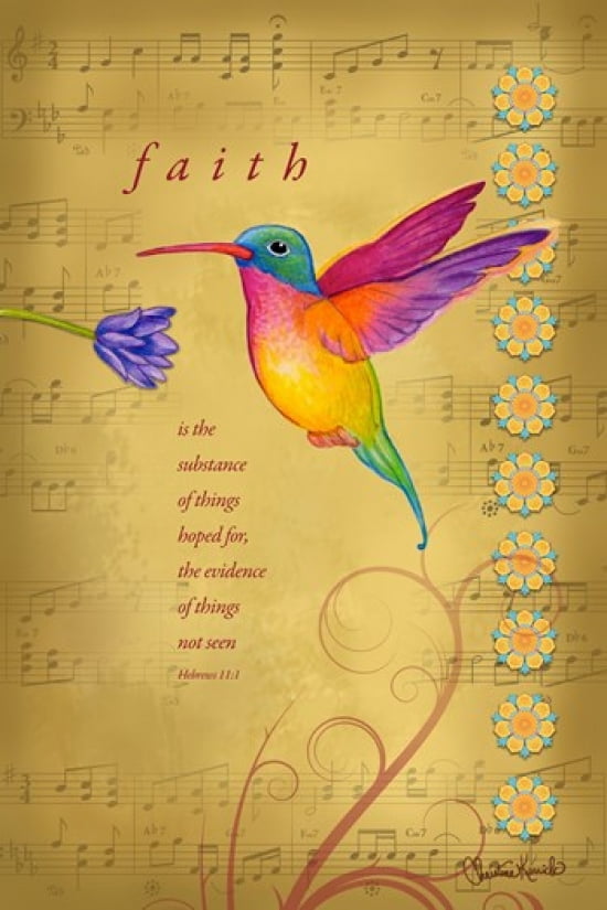 Faith Canvas Art - Christine Kerrick (17 x 26)