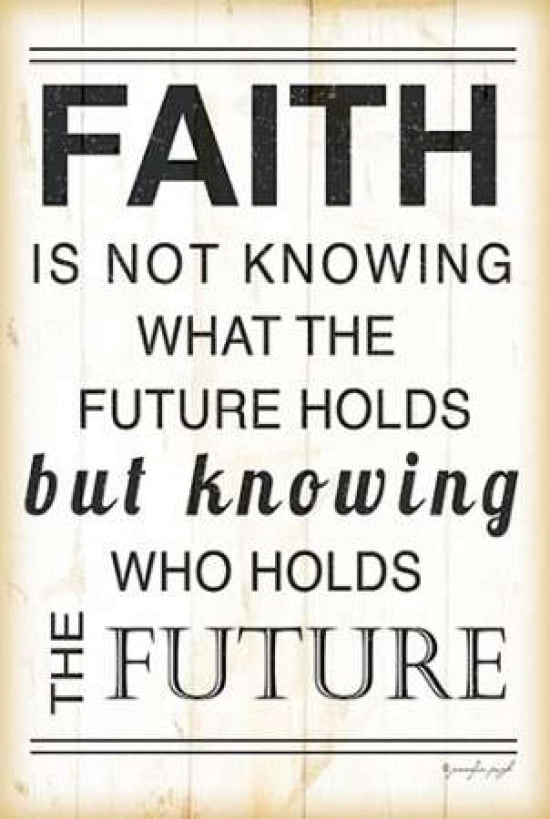 Faith Canvas Art - Jennifer Pugh (24 x 36)