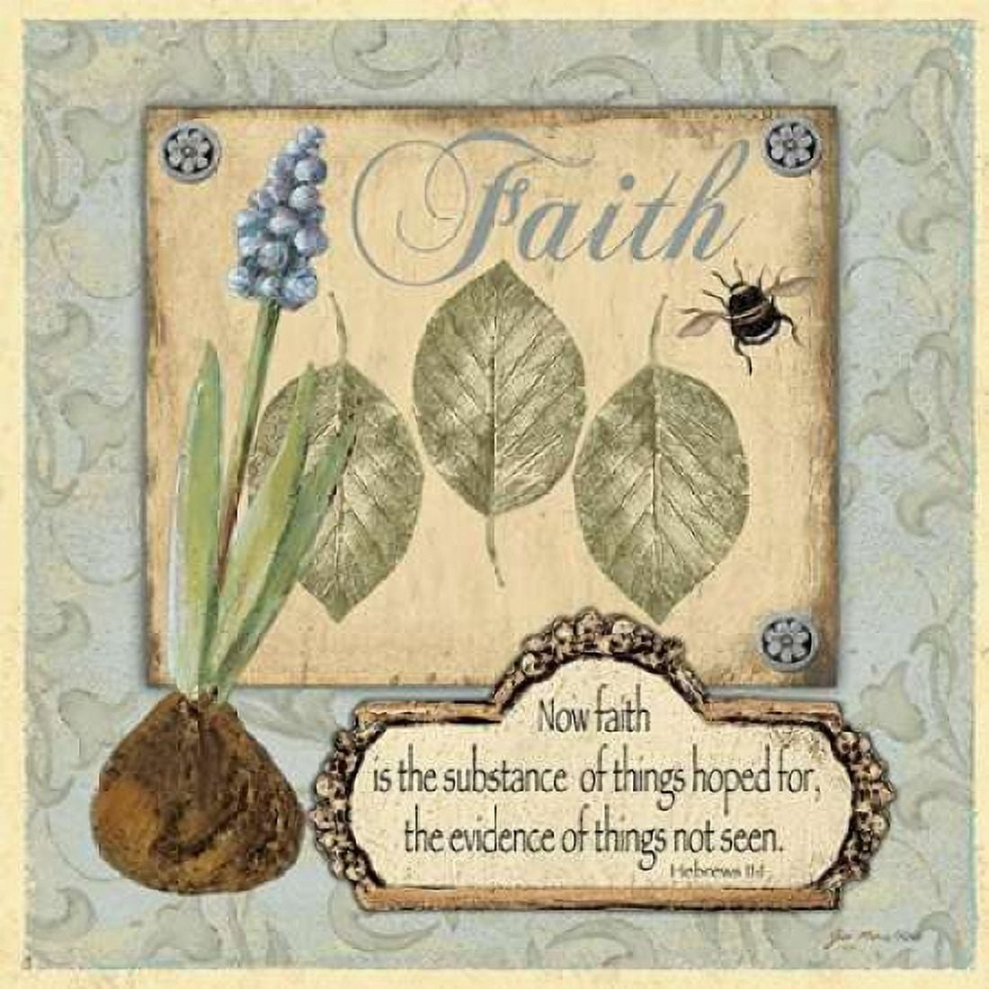 Faith Canvas Art - Jo Moulton (24 x 24)