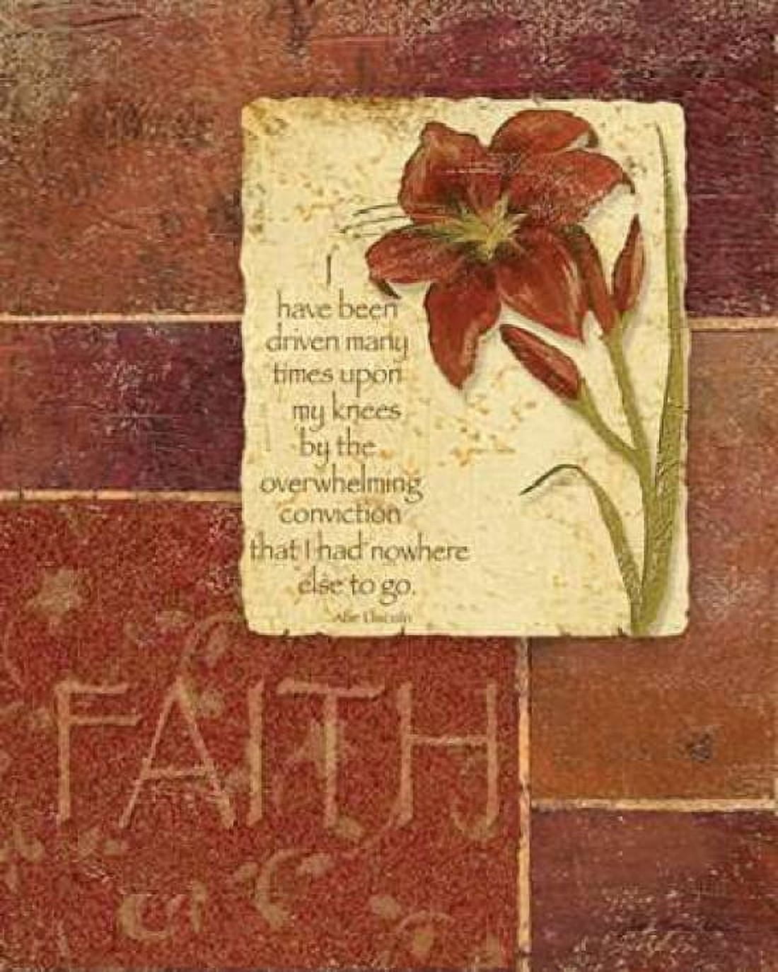 Faith Canvas Art - Jo Moulton (24 x 30)