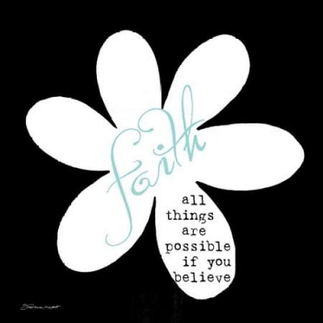 Faith Canvas Art - Stephanie Marrott (24 x 24)