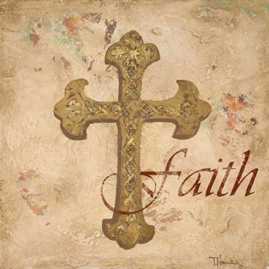 Faith Canvas Art - Tiffany Hakimipour (24 x 24)