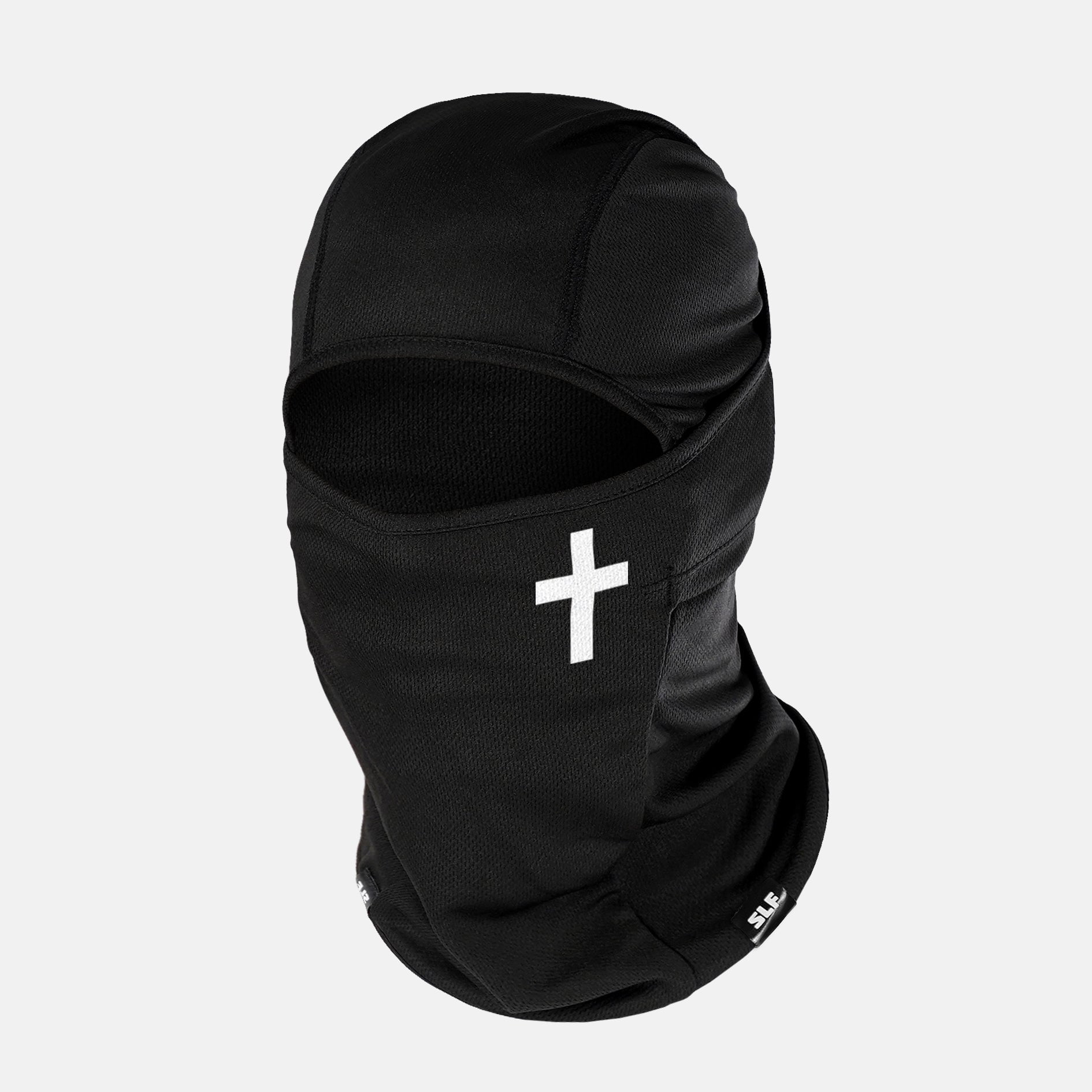 Faith Cross Black Loosefitting Shiesty Mask